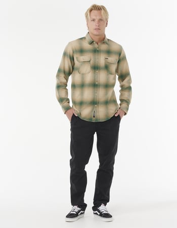 RIP CURL Count Mens Flannel Shirt Alternative Image