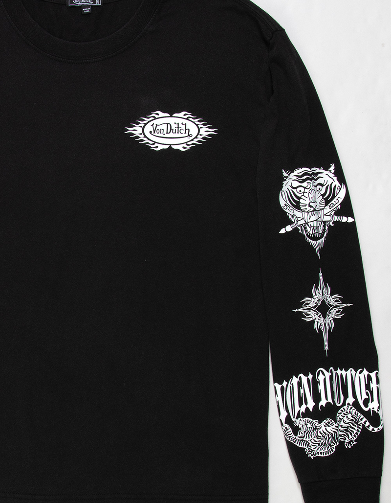 VON DUTCH Patch Mens Long Sleeve Tee image number 3