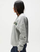 HYPE AND VICE University of Michigan Womens Crewneck Sweatshirt image number 3