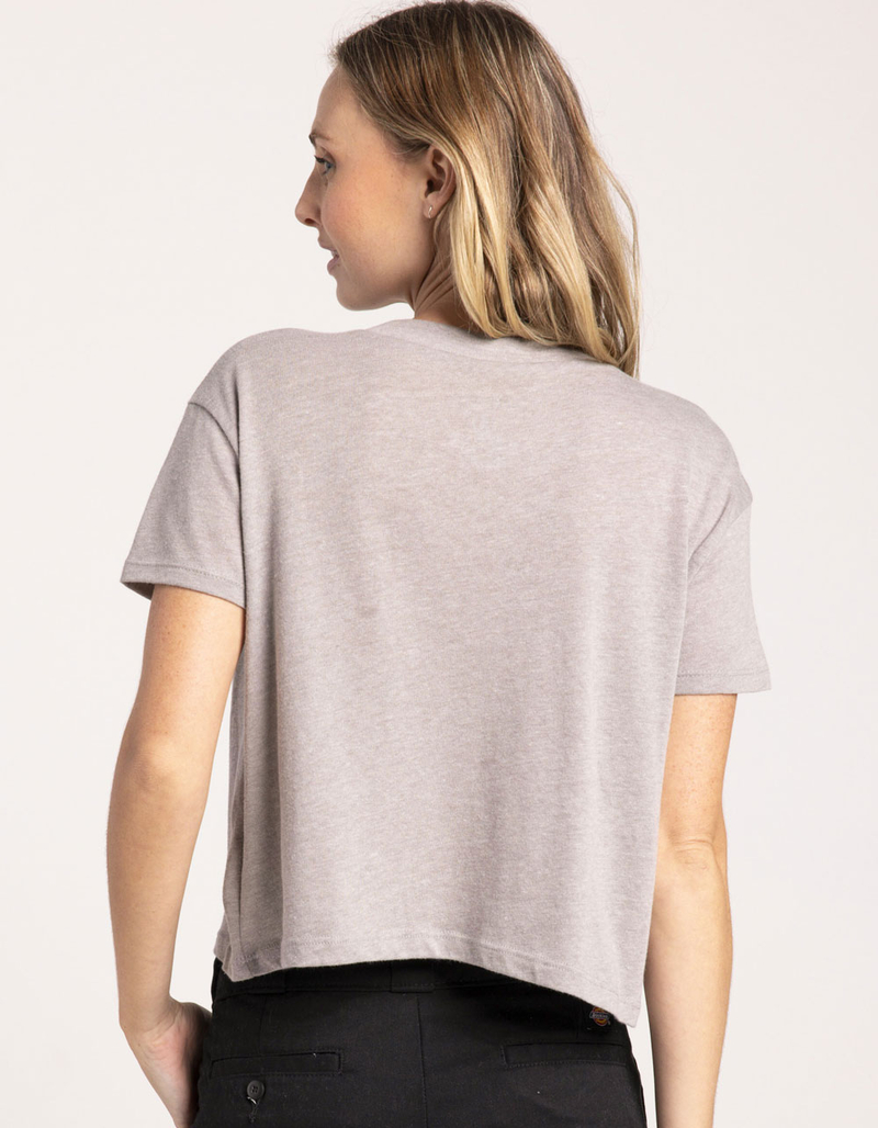 FLO GROWN Country Girl Womens Crop Tee image number 2