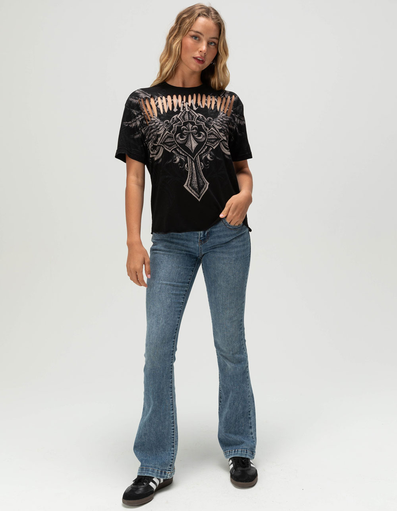 AFFLICTION Ayala Cut Womens Tee image number 3
