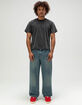 RSQ Mens Washed Shrunken Tee image number 6