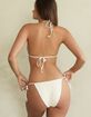 DIPPIN' DAISY'S Palm Tie Back Triangle Bikini Top image number 3