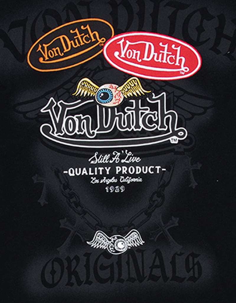 VON DUTCH Patches Mens Boxy Tee image number 3