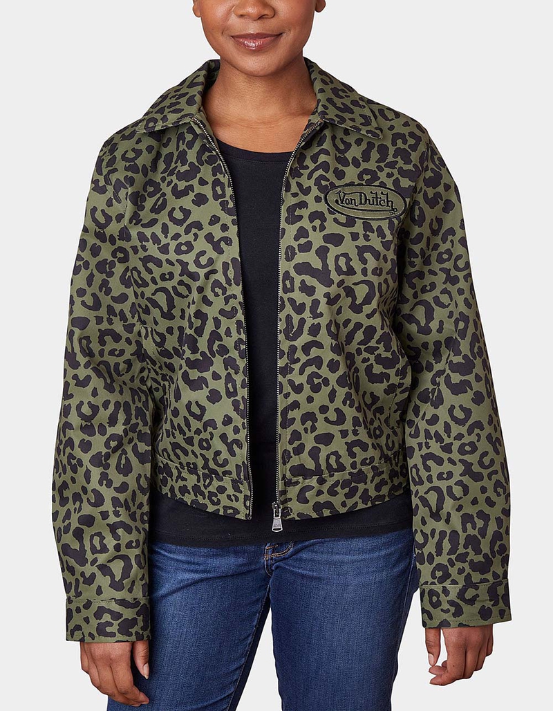 VON DUTCH Mechanical Stretch Twill Womens Jacket image number 1