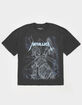 METALLICA Justice Mens Boxy Tee image number 1
