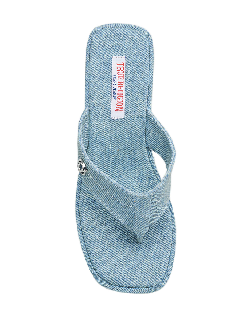 TRUE RELIGION Latto Slip-On Womens Wedge Sandal image number 4