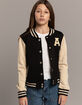 RSQ Girls Fleece Varsity Jacket  image number 3