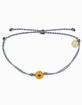 PURA VIDA Sunflower Charm Blue Bracelet image number 1