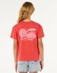 RIP CURL Ocean Break Relaxed Girls Tee image number 2