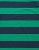 ELWOOD Rugby Stripe Green Mens T-Shirt image number 2