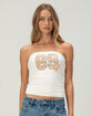 FULL TILT Womens 89 Leopard Tube Top image number 1