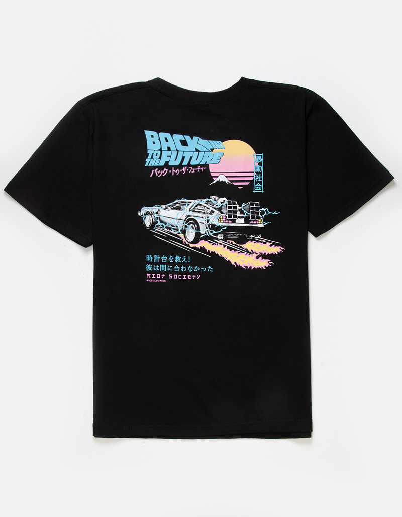 RIOT SOCIETY Back To The Future Kanji Boys Tee image number 0