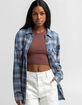 RSQ Womens Oversized Flannel Shirt image number 1