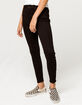 RSQ High Rise Ankle Skinny Girls Black Jeans image number 3
