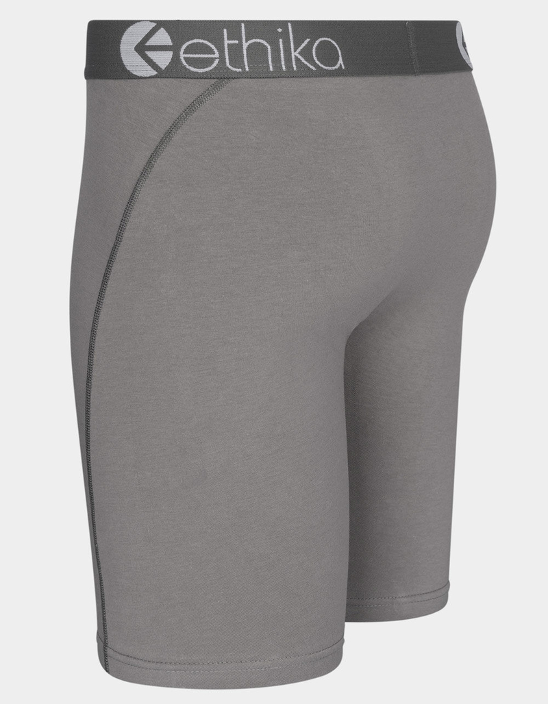 ETHIKA Film Gray Staple Mens Boxer Briefs image number 1
