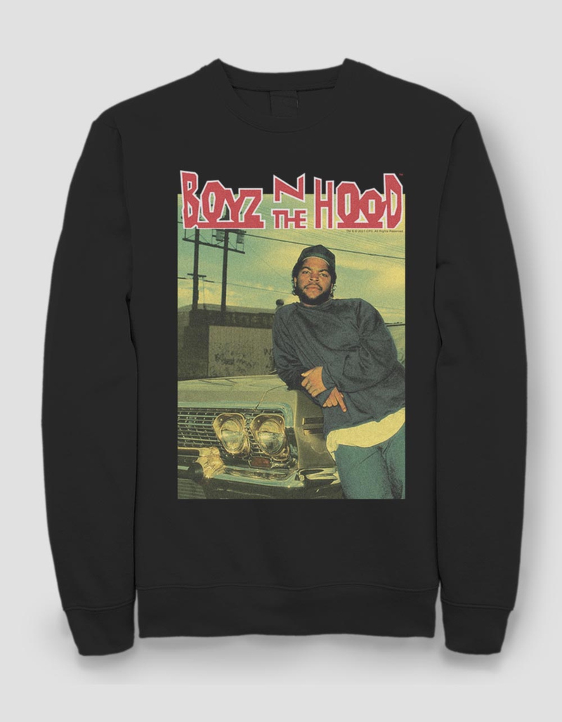 BOYZ N THE HOOD Album Cover Unisex Crewneck Sweatshirt image number 0