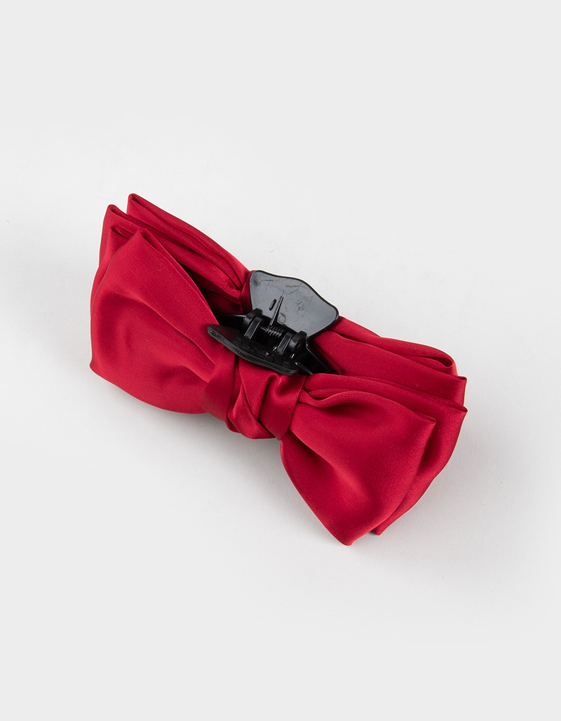 FULL TILT Satin Bow Claw Clip image number 2
