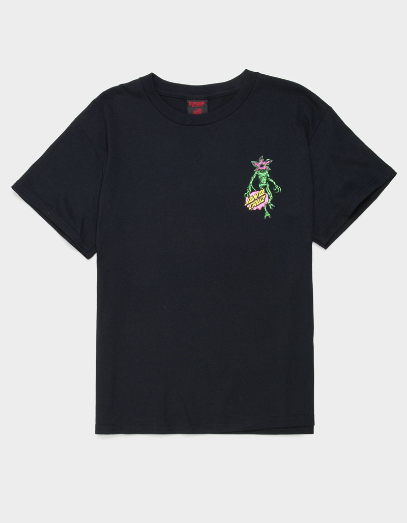 SANTA CRUZ x Stranger Things Demogorgon Dot Boys Tee image number 1