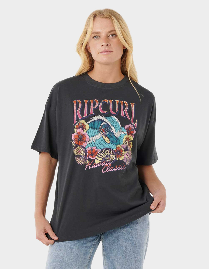 RIP CURL Hawaii Classic Womens Oversized Tee image number 0