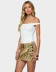 EDIKTED Bryony Off Shoulder Bodysuit image number 2