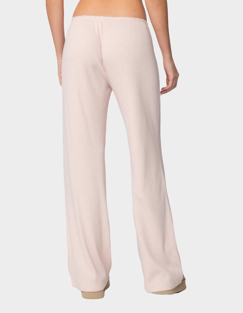 EDIKTED Roselle Ribbed Pants image number 4