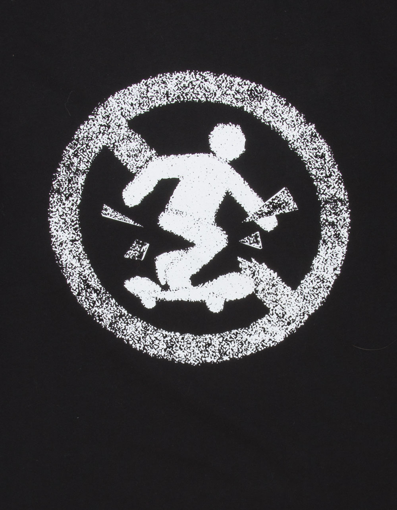 POLAR SKATE CO. Don't Play Mens Long Sleeve Tee image number 3