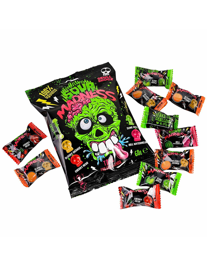SOUR MADNESS Fruit Flavored Hard Candy image number 1