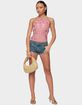 EDIKTED Embroidered Bead & Sequin Halter Top image number 5
