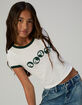 FULL TILT Lucky Girls Ringer Tee image number 3