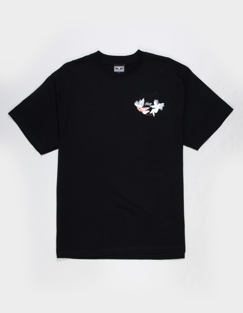 OBEY No Love Lost Mens Boxy Tee image number 1