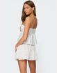 EDIKTED Dora Strapless Eyelet Babydoll Top image number 5