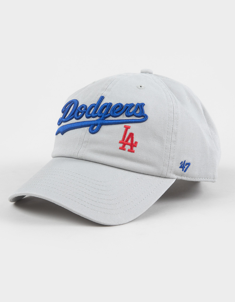 47 BRAND Los Angeles Dodgers Script '47 Clean Up Strapback Hat image number 0