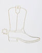 TILLYS HOME Cowboy Boot Light Sculpture image number 4