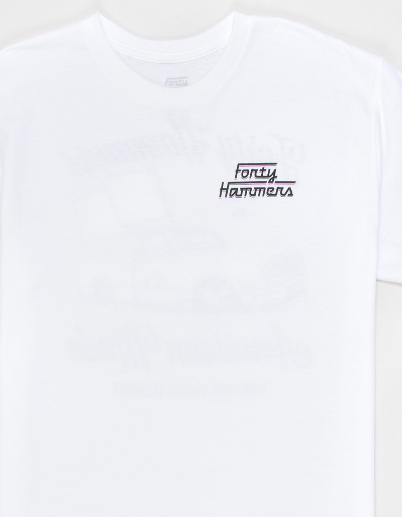 FORTY HAMMERS Born & Raised Mens Tee image number 2
