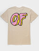 ODD FUTURE Donut Logo Mens Tee image number 1