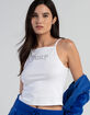 JUICY COUTURE Womens Square Neck Tank Top image number 1