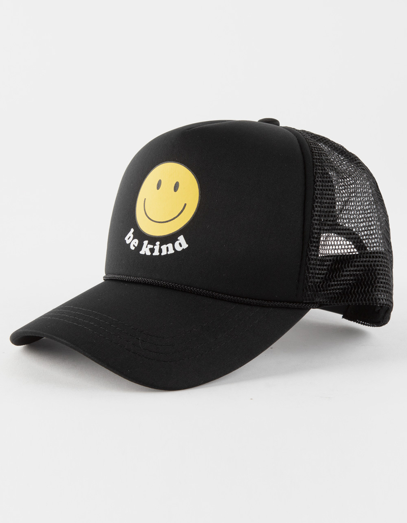 DAVID AND YOUNG Be Kind Happy Womens Trucker Hat image number 0