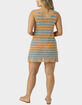 O'NEILL Ryan Stripe Womens Crochet Cover-Up Mini Dress image number 3