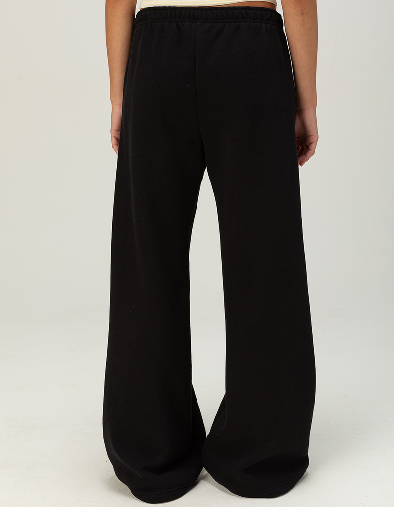 NIKE Studio Fleece Womens Mid Rise Wide Leg Pants image number 3