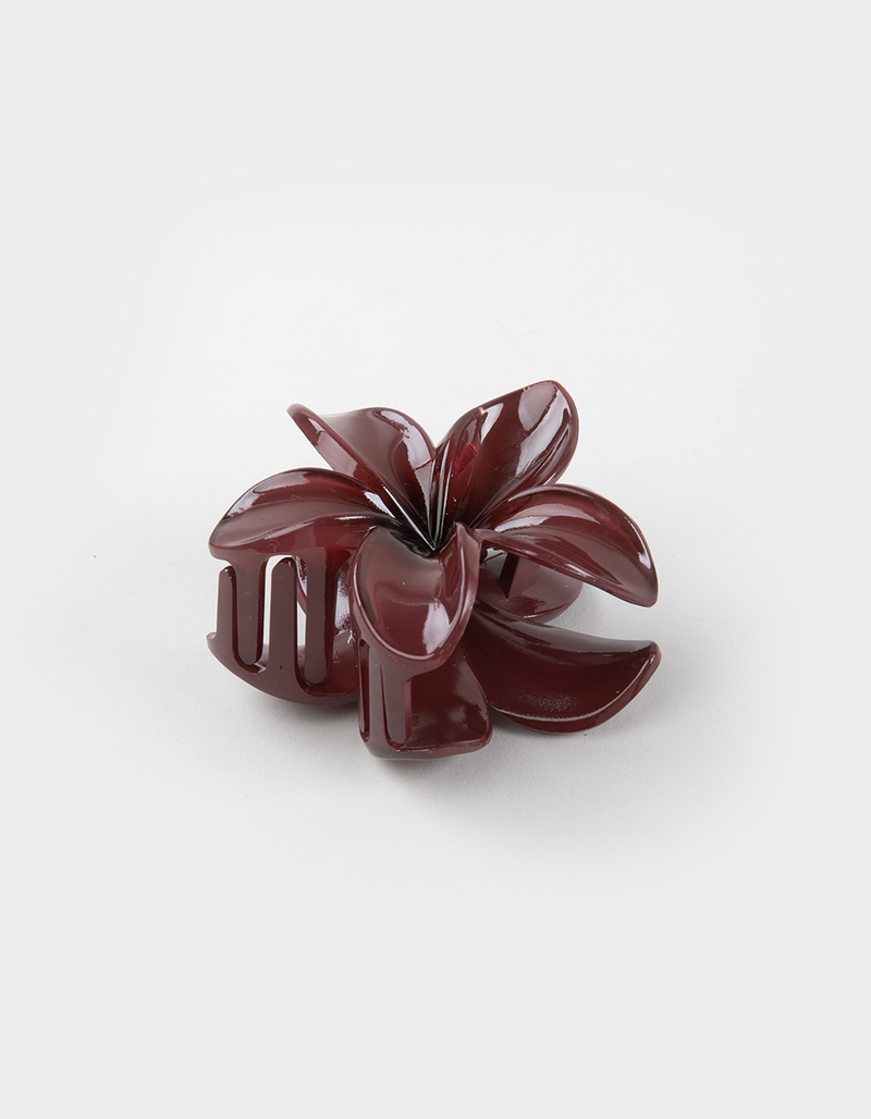 FULL TILT Hawaiian Floral Claw Hair Clip image number 2