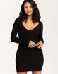 TIMING Bodycon Sweater Dress image number 1