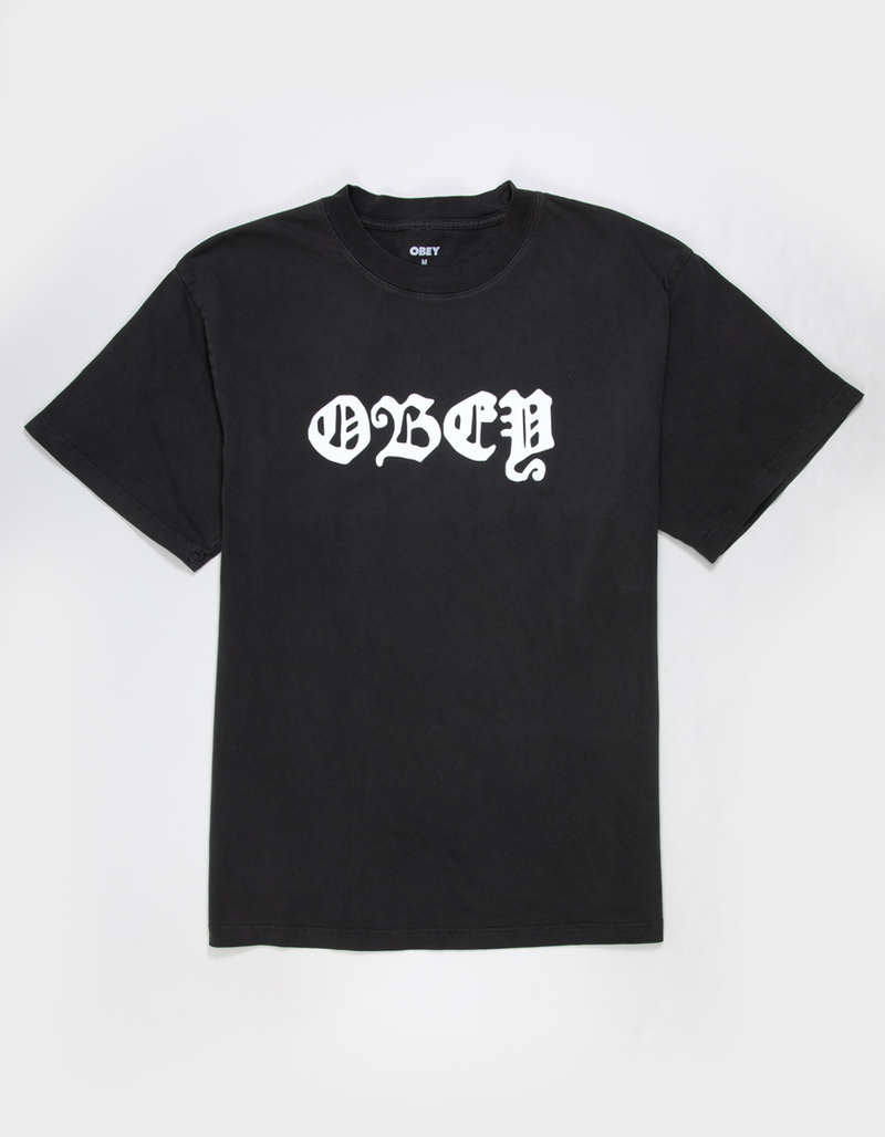 OBEY Old English Mens Boxy Tee image number 0
