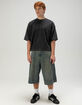 RSQ Mens Textured Baggy Crop Tee image number 5