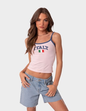 EDIKTED Italy Womens Tank Top Primary Image