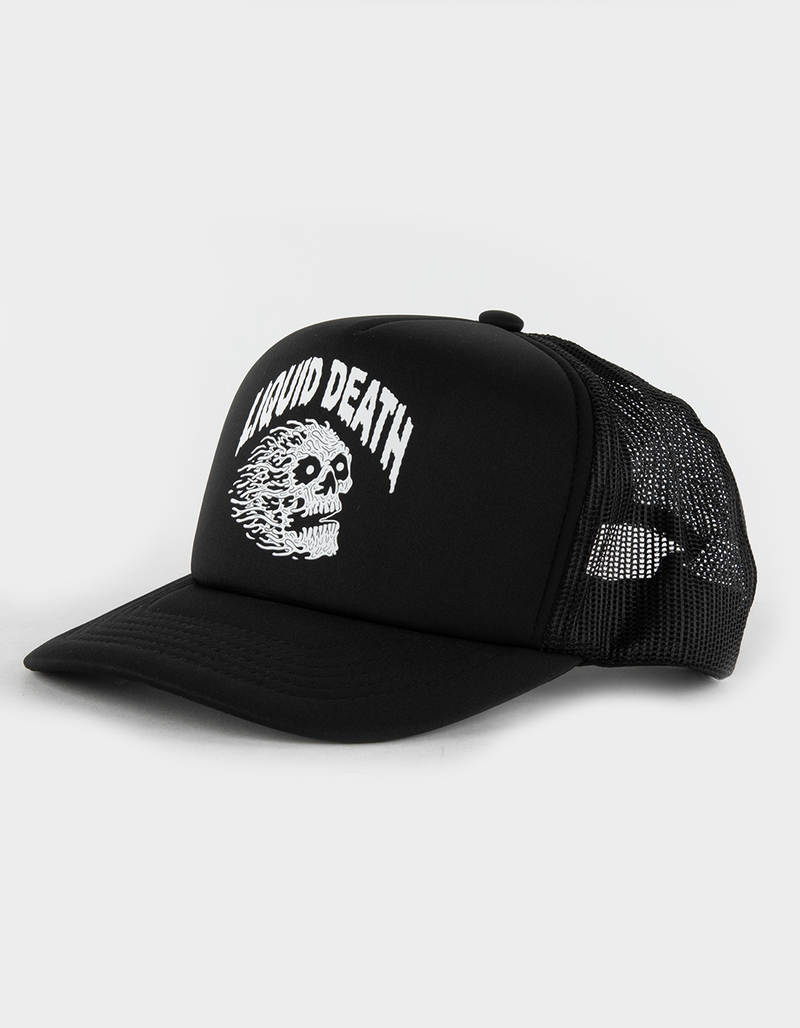 LIQUID DEATH Vicious Death Mens Trucker Hat image number 1