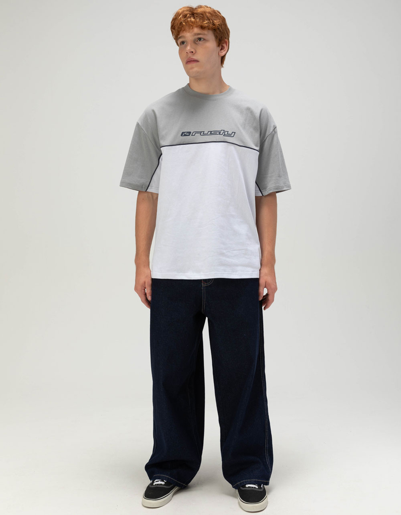 RUSTY Spryo Mens Extra Baggy Jeans image number 5