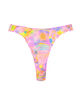 KULANI KINIS Sunset Universe Lettuce Edge Thong Bikini Bottoms image number 8