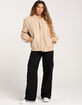 FULL TILT Womens Bomber Jacket image number 4