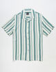 RSQ Mens Simple Stripe Button Up Shirt image number 2
